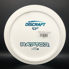 Load image into Gallery viewer, Discraft White ESP Raptor - bottom stamp
