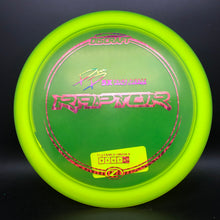 Load image into Gallery viewer, Discraft Z Raptor - 2-foil PP Signature
