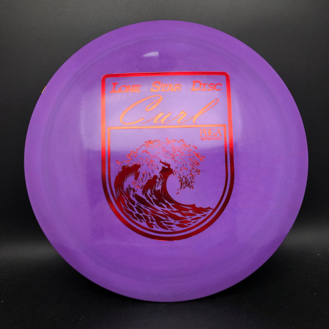 Lone Star Alpha Curl - wave stamp