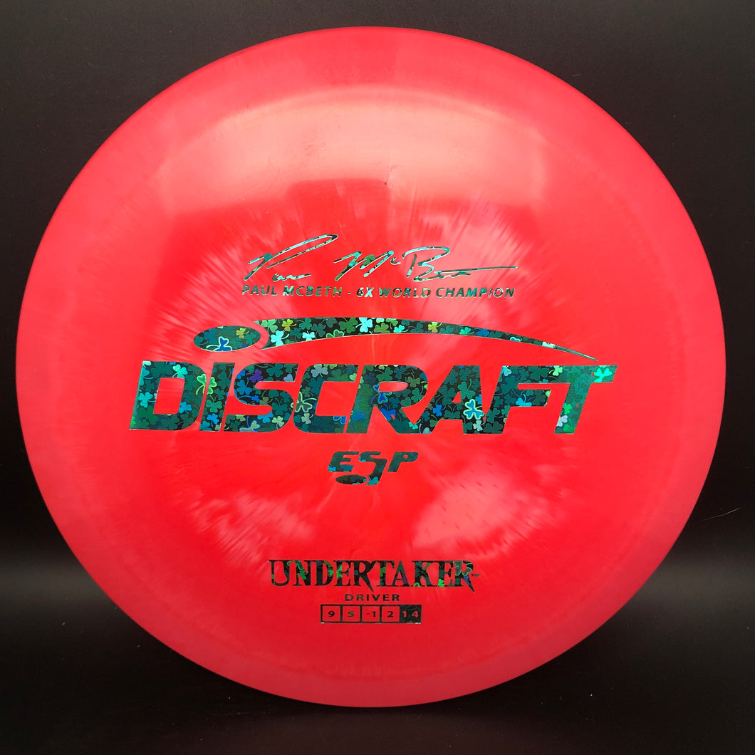 Discraft ESP Undertaker - PM sign stock