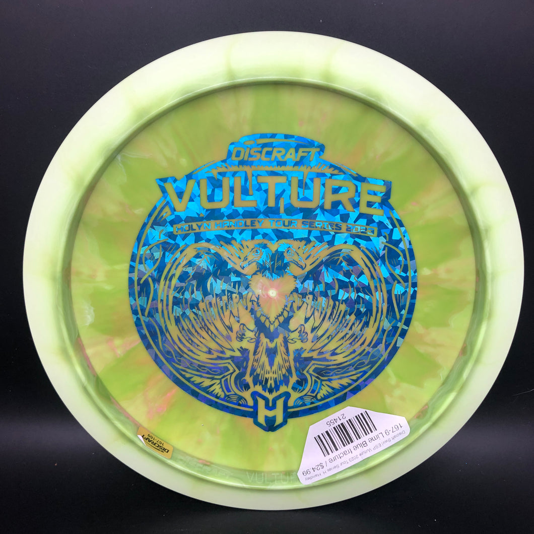 Discraft Swirl ESP Vulture 2023 Tour Series H. Handley