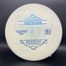 Load image into Gallery viewer, Lone Star Delta II (D2) Artemis mission stock stamp
