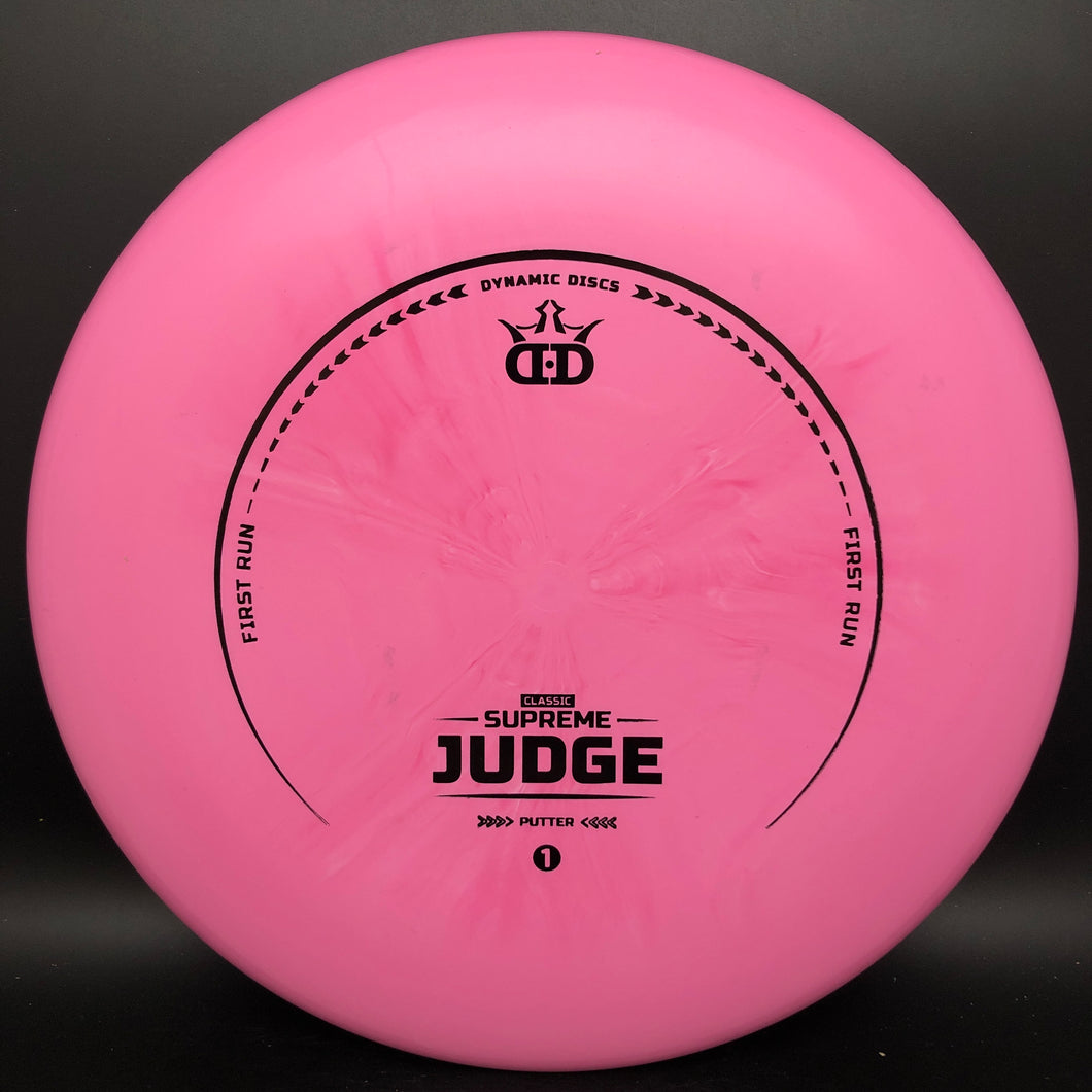 Dynamic Discs Classic Supreme Judge - First Run