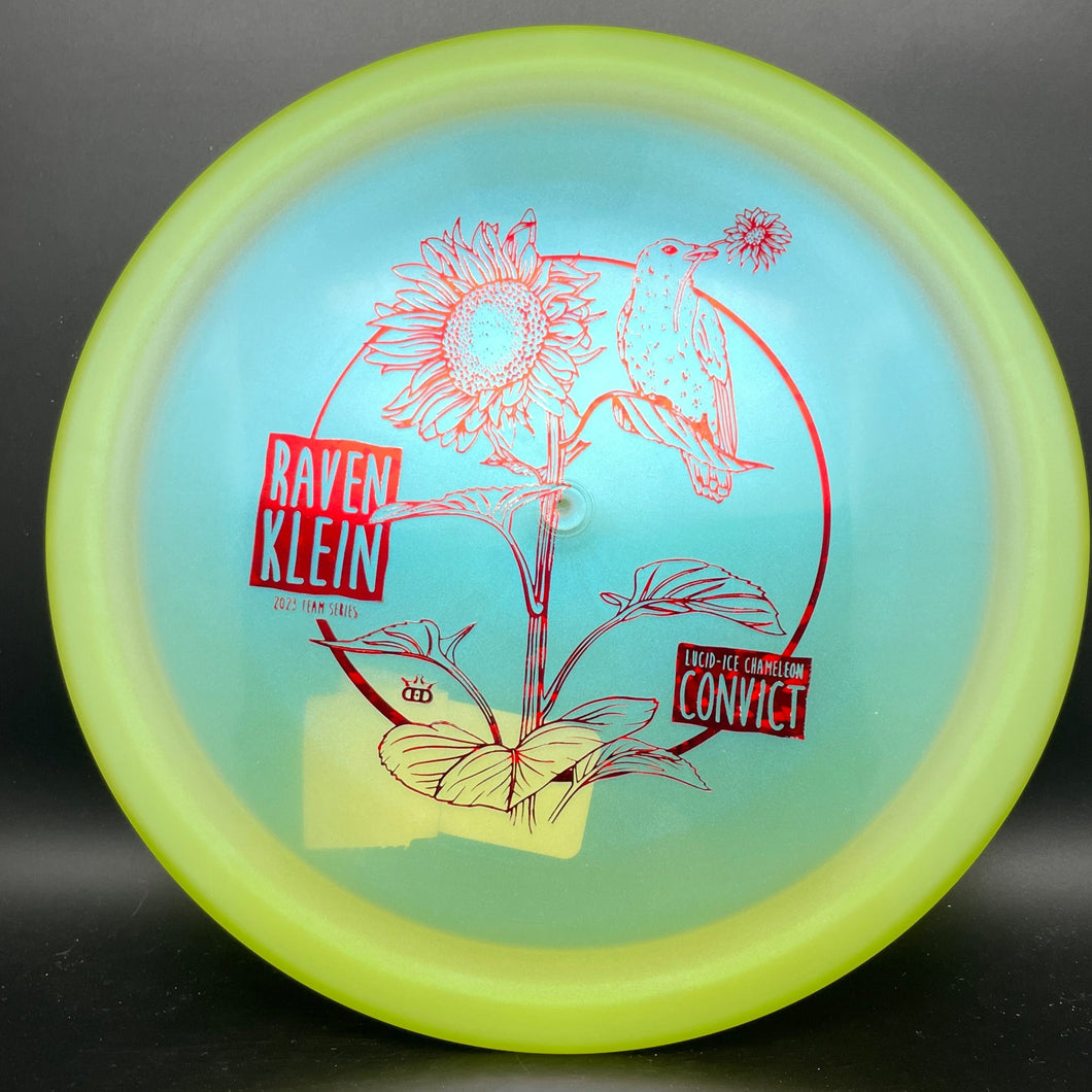 Dynamic Discs Lucid Ice Chameleon Convict - '23 Raven Klein