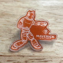 Load image into Gallery viewer, Maverick Robot Acrylic Pin
