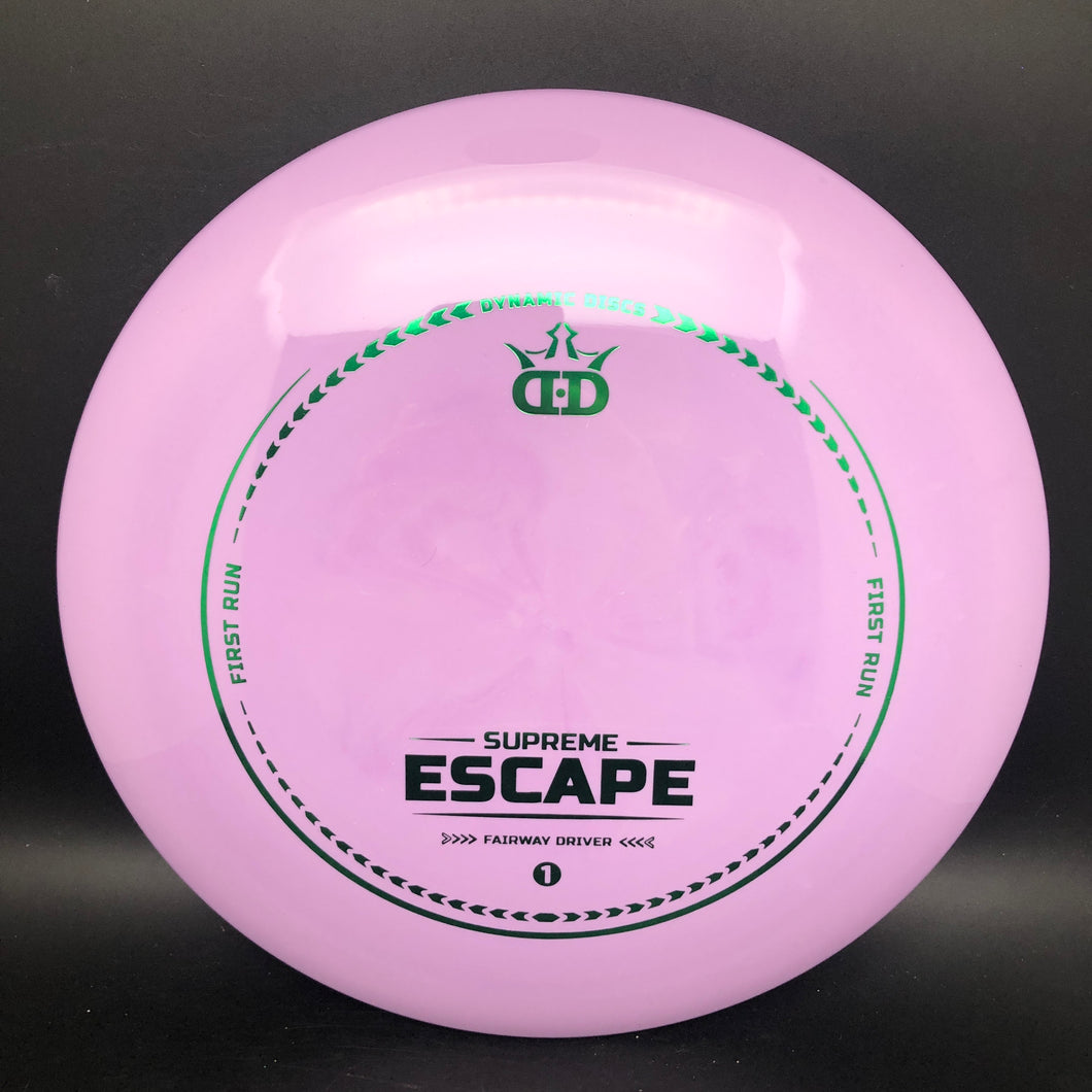 Dynamic Discs Supreme Escape - First Run