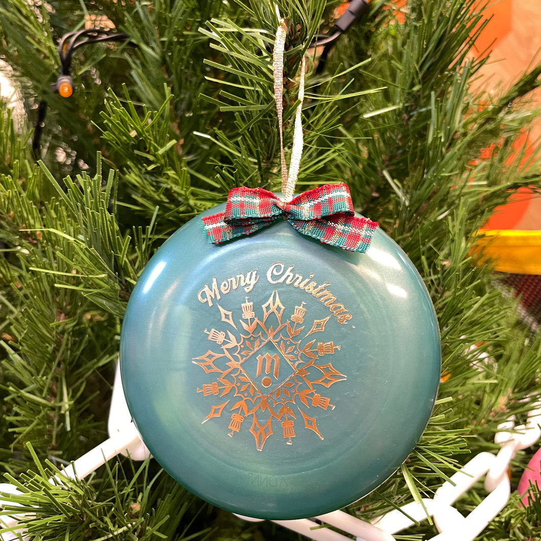 Disc Golf Mini Marker Christmas ornament #24