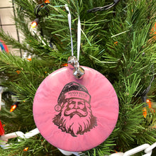 Load image into Gallery viewer, #28 Disc Golf Mini Marker Christmas ornament red Santa
