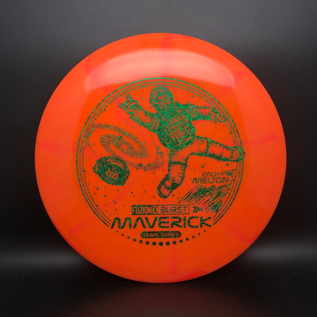 Dynamic Discs Fuzion-X Burst Maverick - Melton 2024