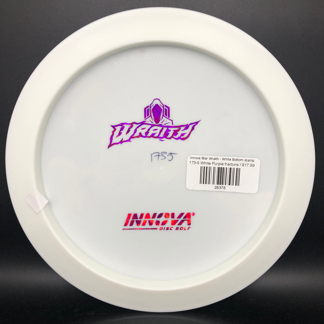 Innova Star Wraith - White Bottom stamp