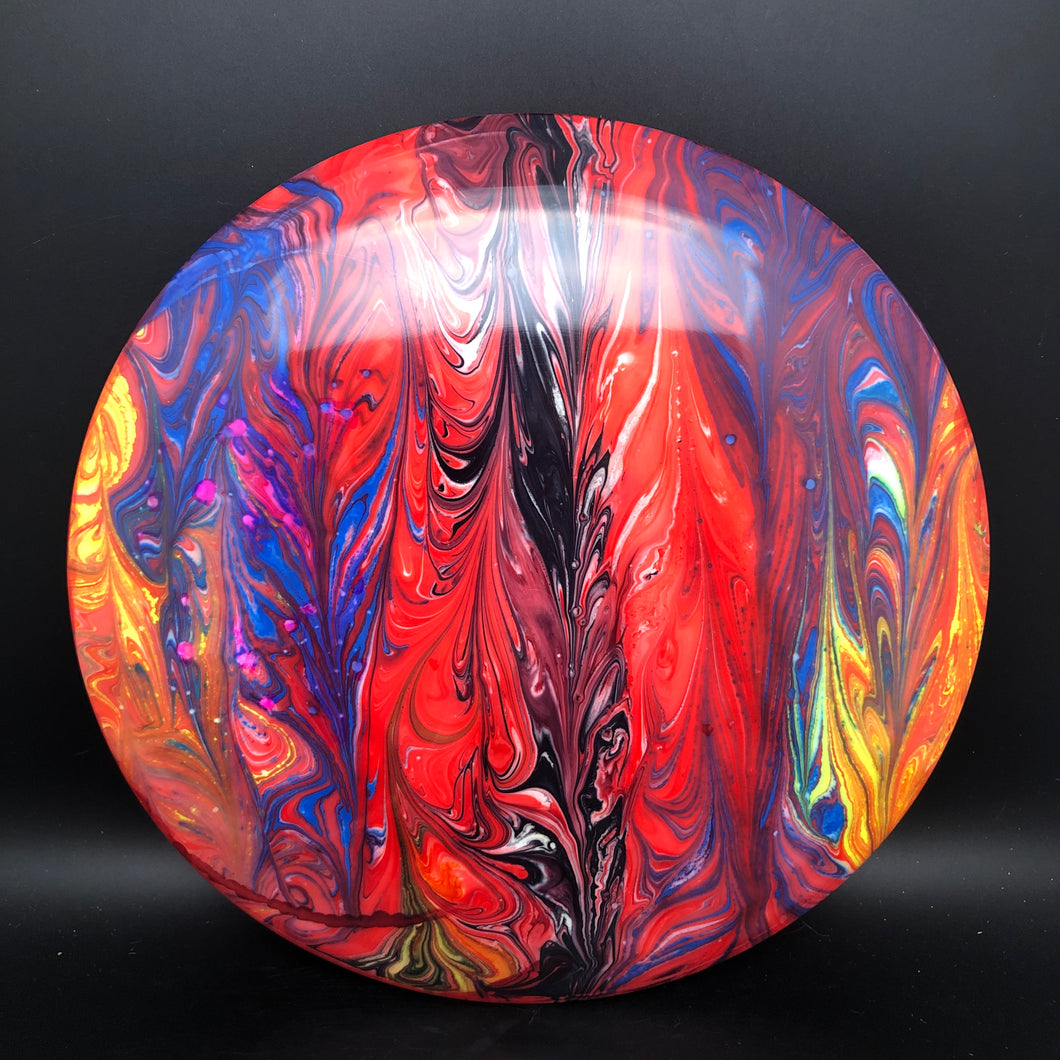 Dynamic Discs Fuzion Vandal - custom dye