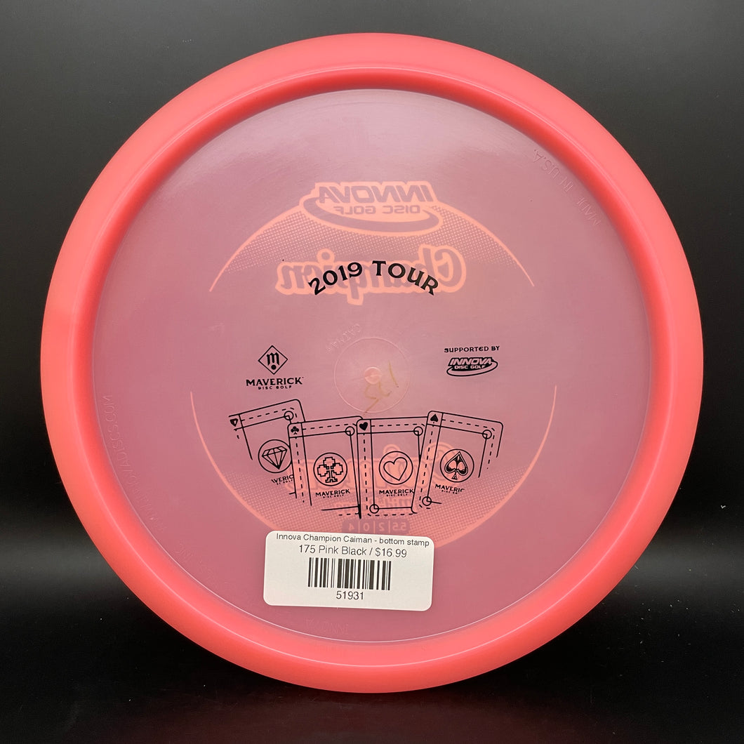 Innova Champion Caiman - bottom stamp