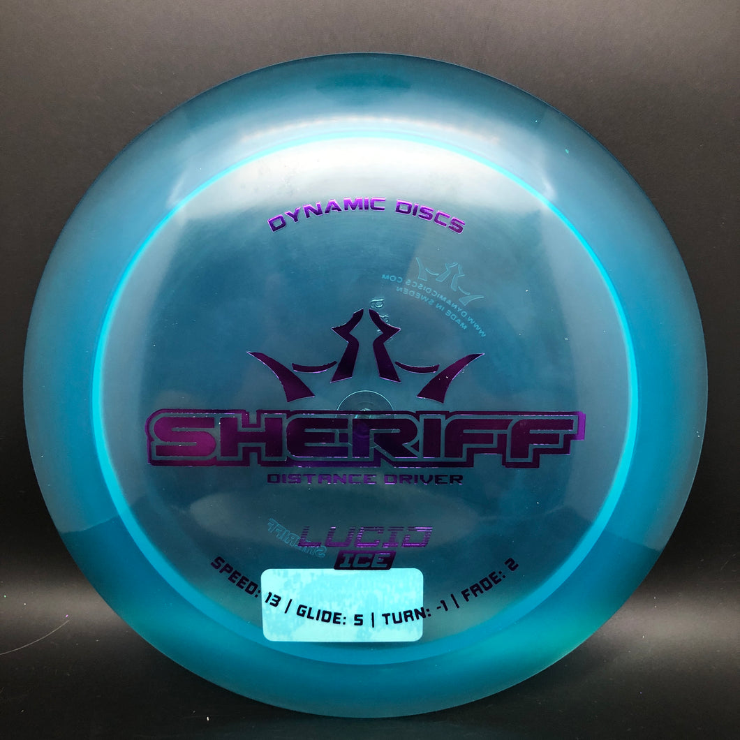 Dynamic Discs Lucid Ice Sheriff - stock