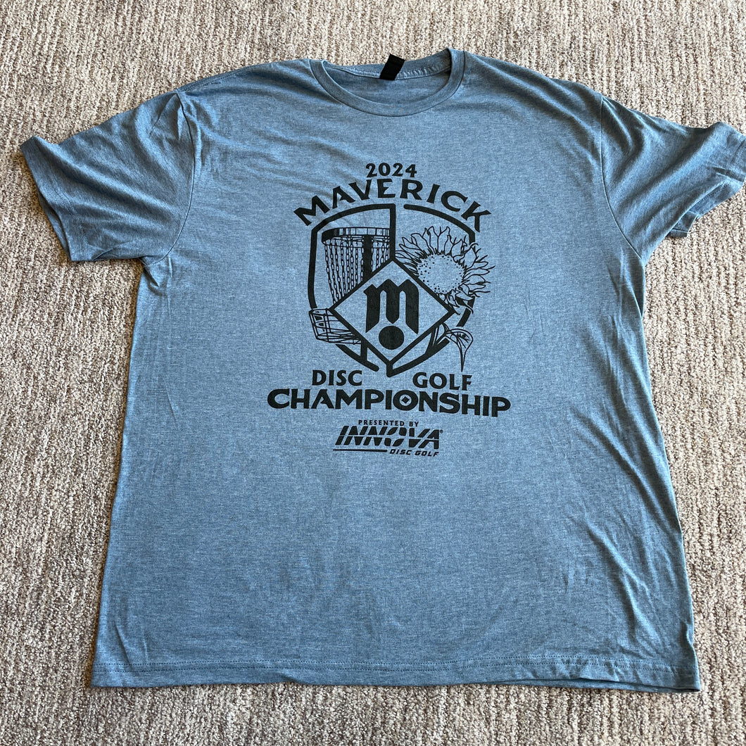 2024 Maverick Disc Golf Championship Tee Shirt