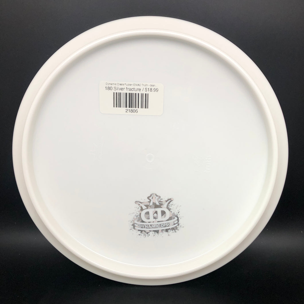 Dynamic Discs Fuzion EMAC Truth - blank canvas