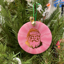 Load image into Gallery viewer, #42 Disc Golf Mini Marker Christmas ornament red Santa
