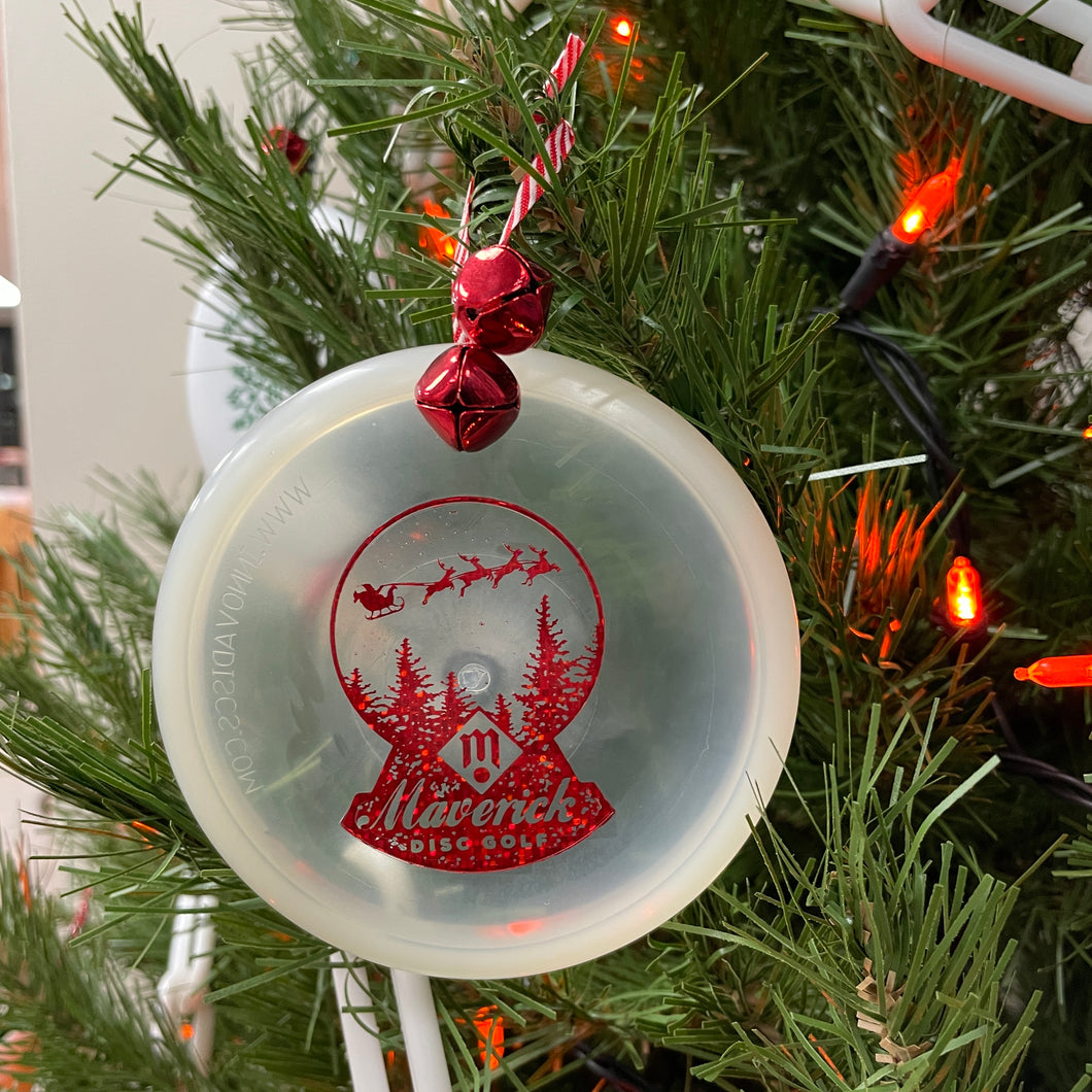 52 Disc Golf Mini Marker Christmas ornament