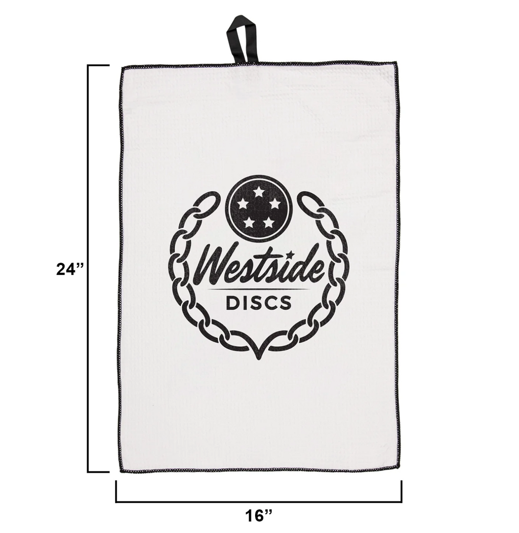 Westside Discs Waffle Weave Towel