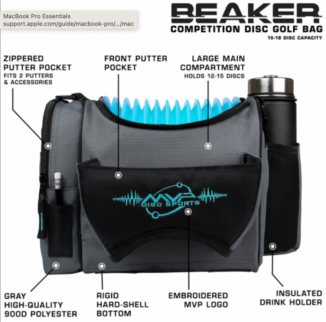 MVP Beaker Disc Golf Bag