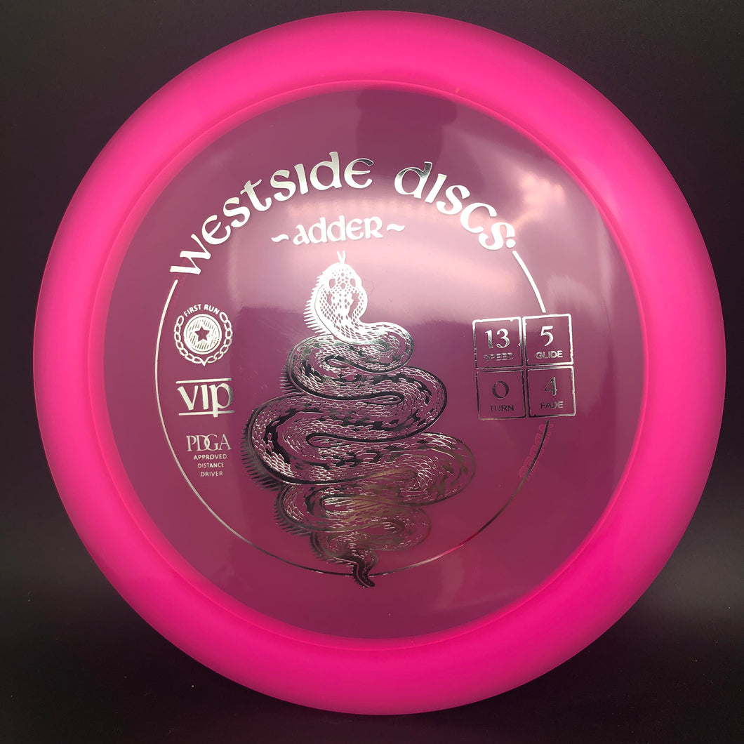 Westside Discs VIP Adder, First Run