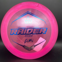 Load image into Gallery viewer, Dynamic Discs Lucid-Ice Glimmer Raider Wysocki signature
