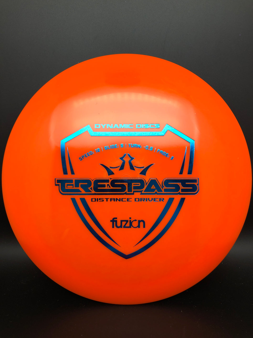 Dynamic Discs Fuzion Trespass - stock