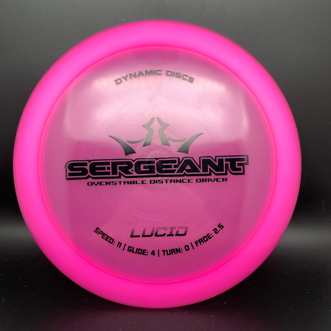 Dynamic Discs Lucid Sergeant - stock