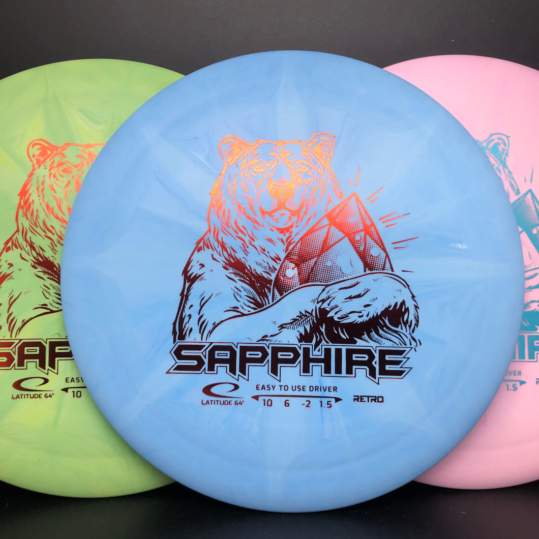 Latitude 64 Retro Burst Sapphire - stock