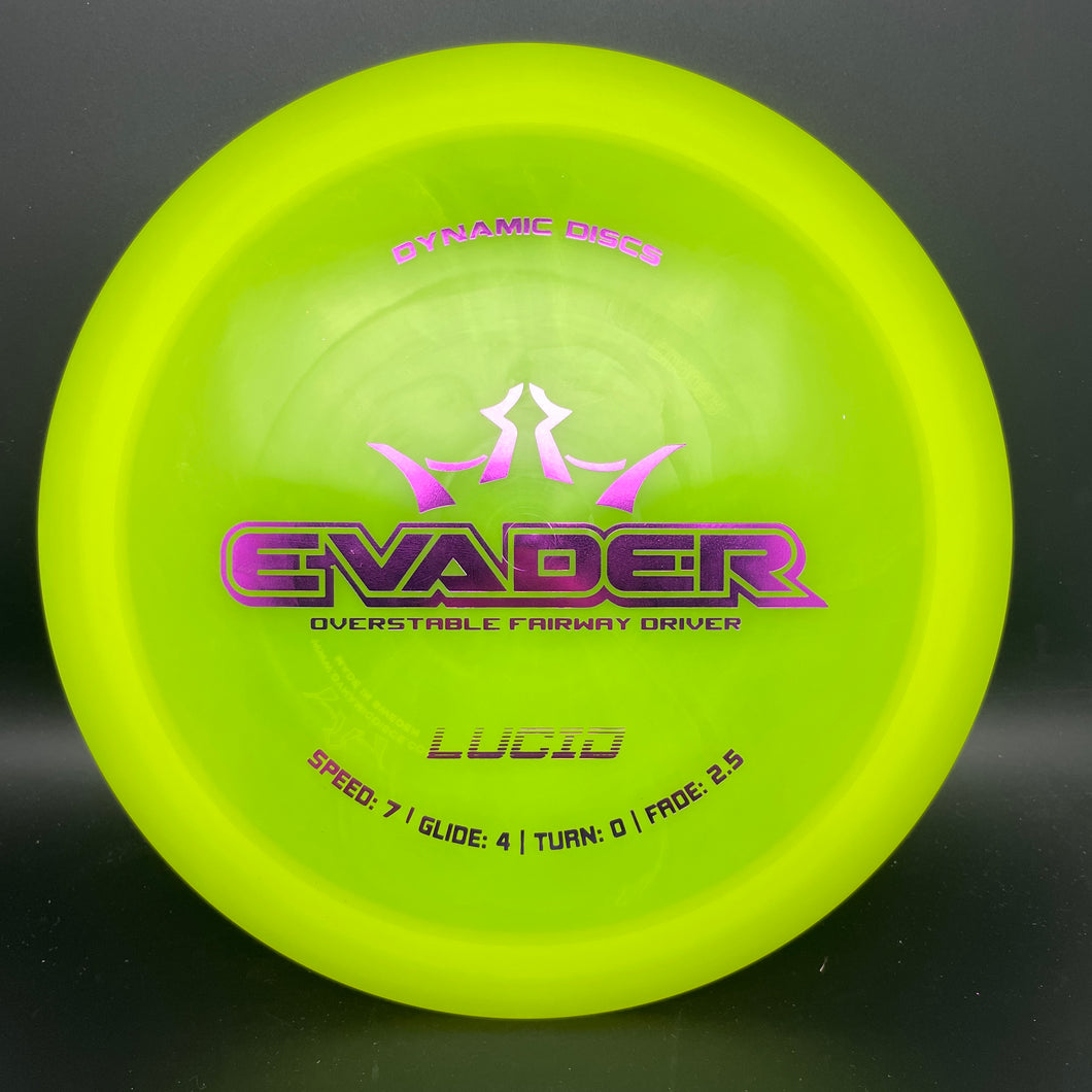 Dynamic Discs Lucid Evader - stock