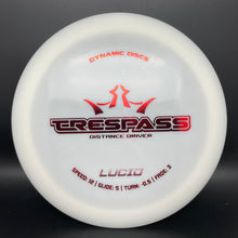 Load image into Gallery viewer, Dynamic Discs Lucid Trespass - white stock
