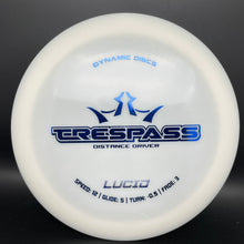 Load image into Gallery viewer, Dynamic Discs Lucid Trespass - white stock
