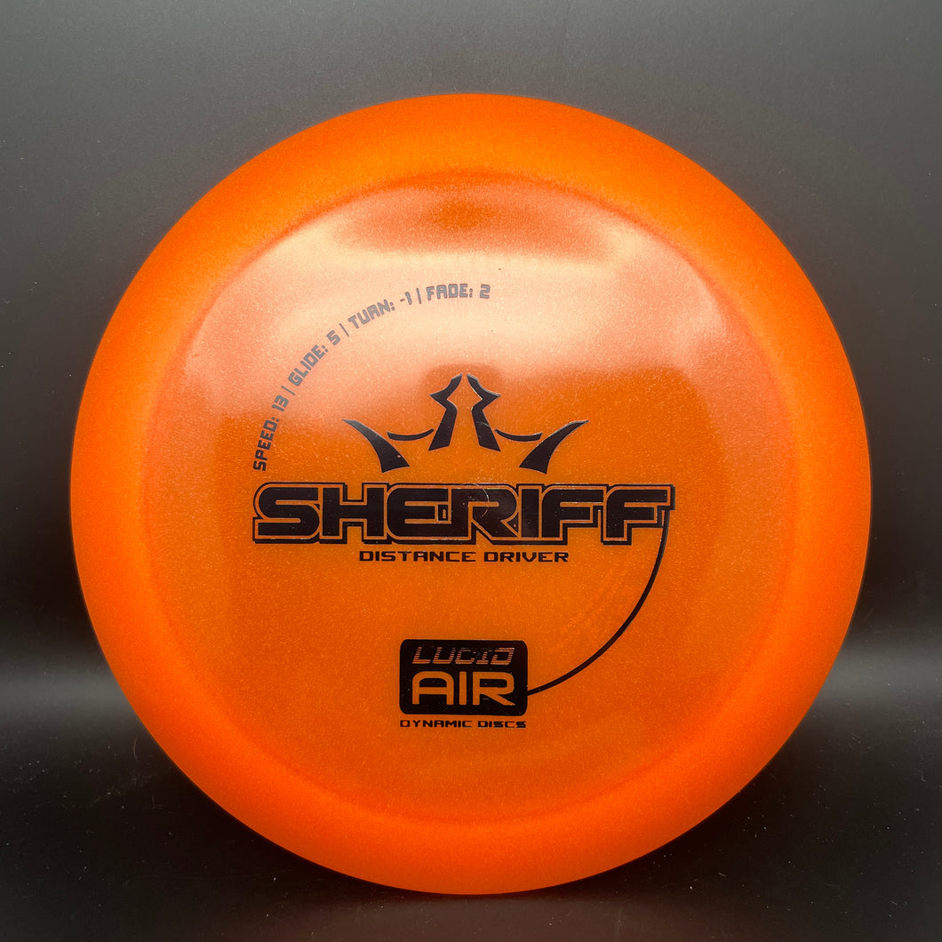 Dynamic Discs Lucid Air Sheriff - stock