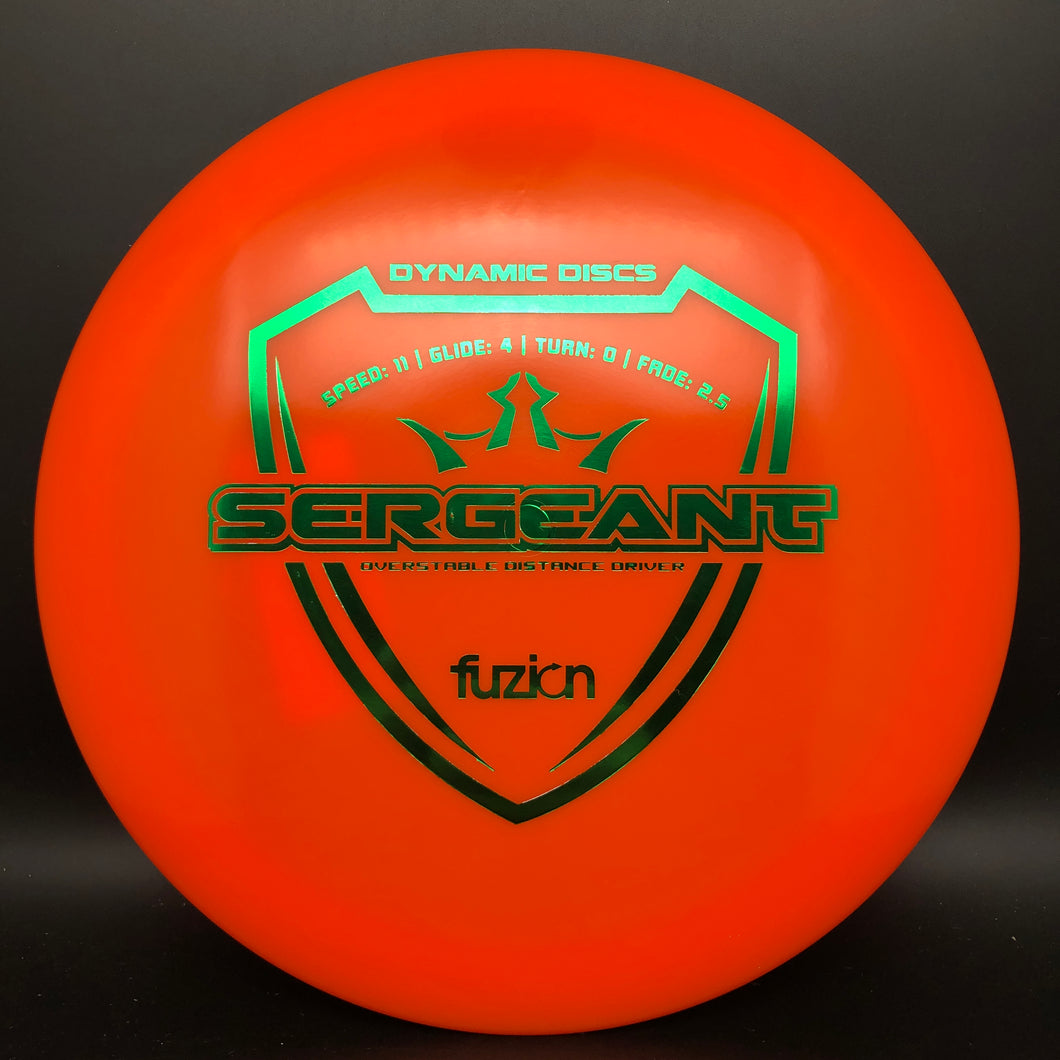 Dynamic Discs Fuzion Sergeant - stock