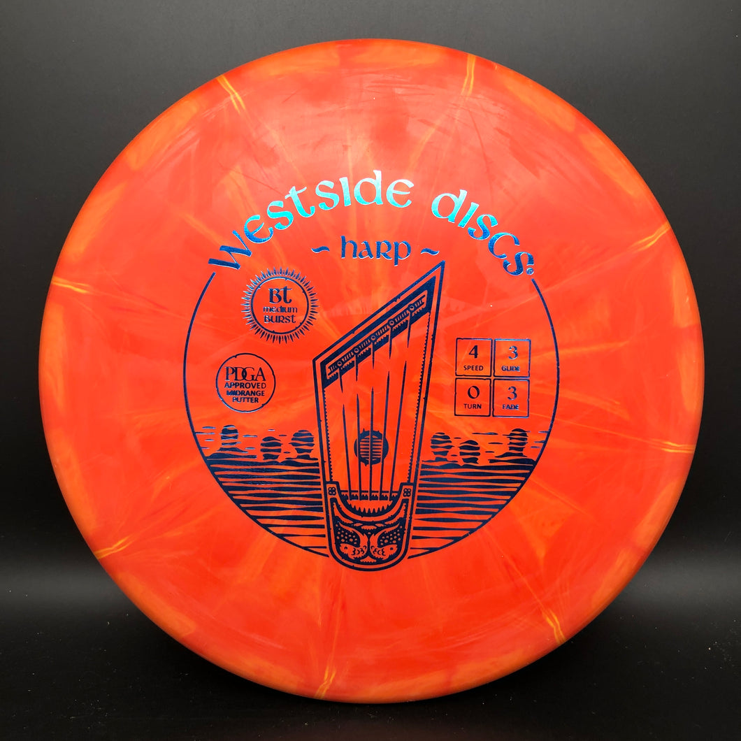 Westside Discs BT Medium Burst Harp - stock