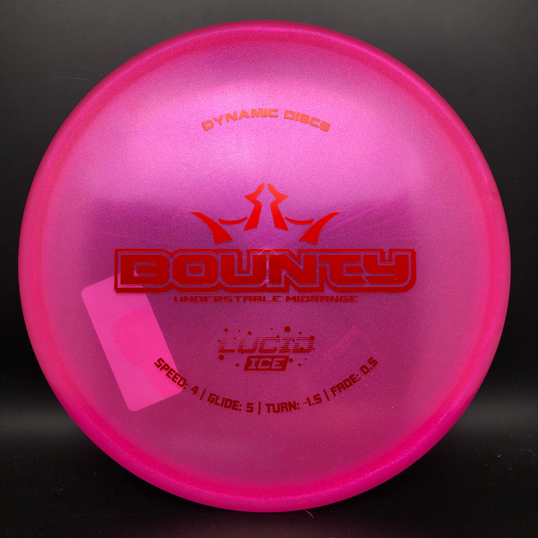 Dynamic Discs Lucid Ice Glimmer Bounty - stock