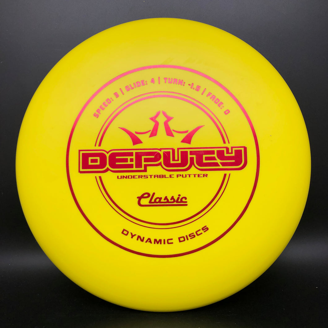 Dynamic Discs Classic Deputy - stock