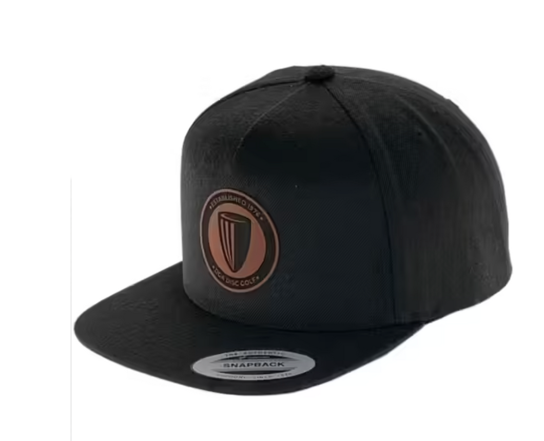 DGA LEATHER PATCH FLAT BILL PREMIUM SNAPBACK