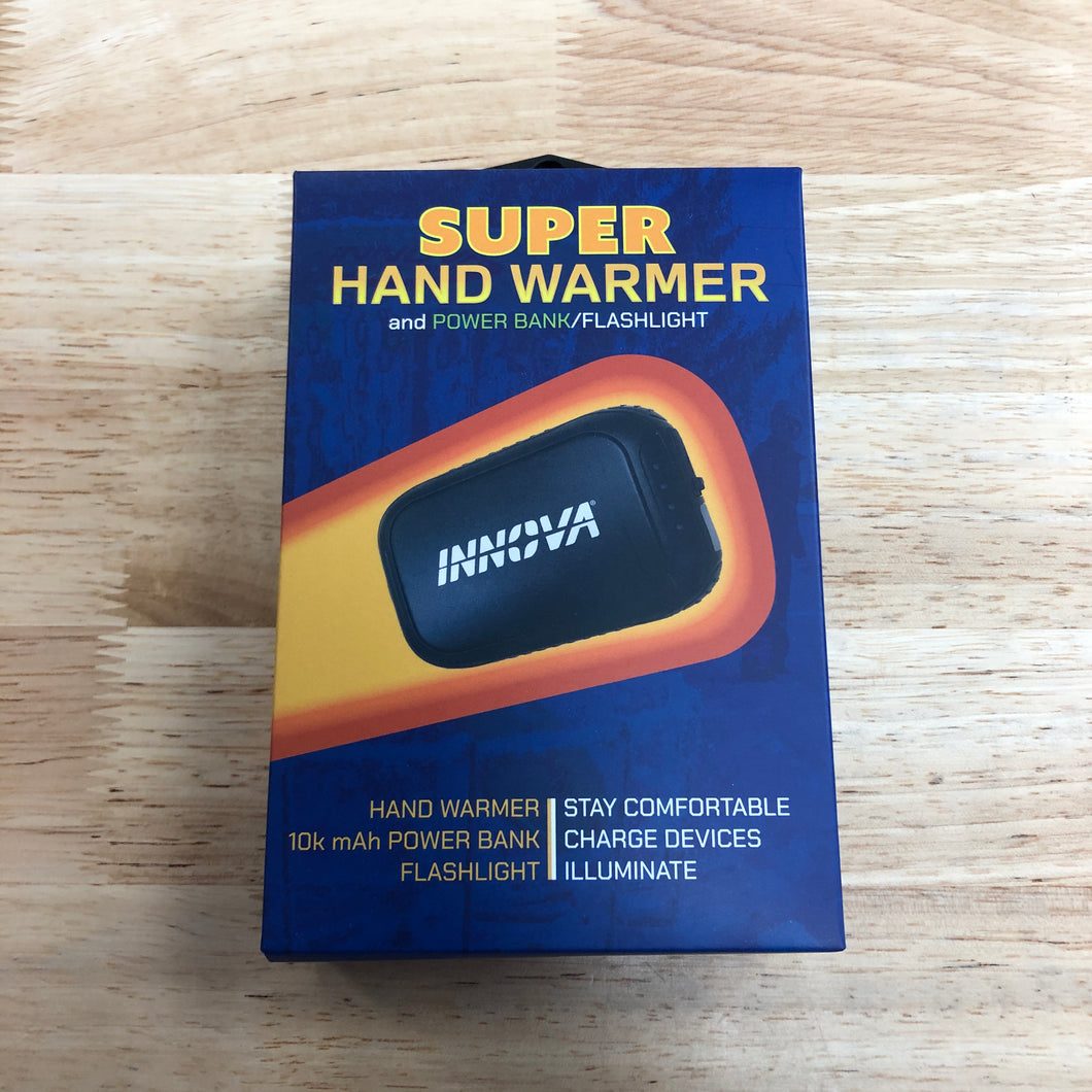 Innova Super Hand Warmer & Power Brick / Flashlight