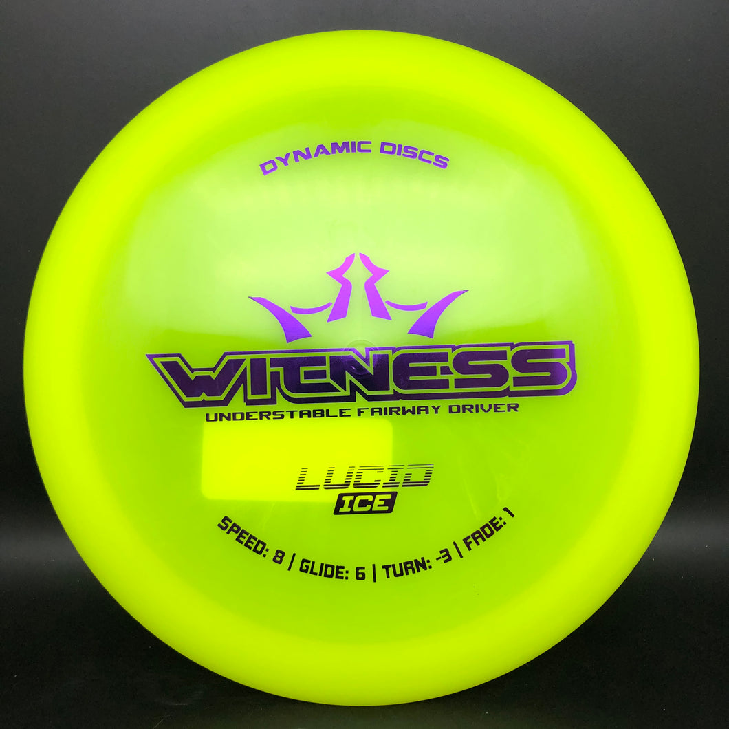 Dynamic Discs Lucid-Ice Witness stock