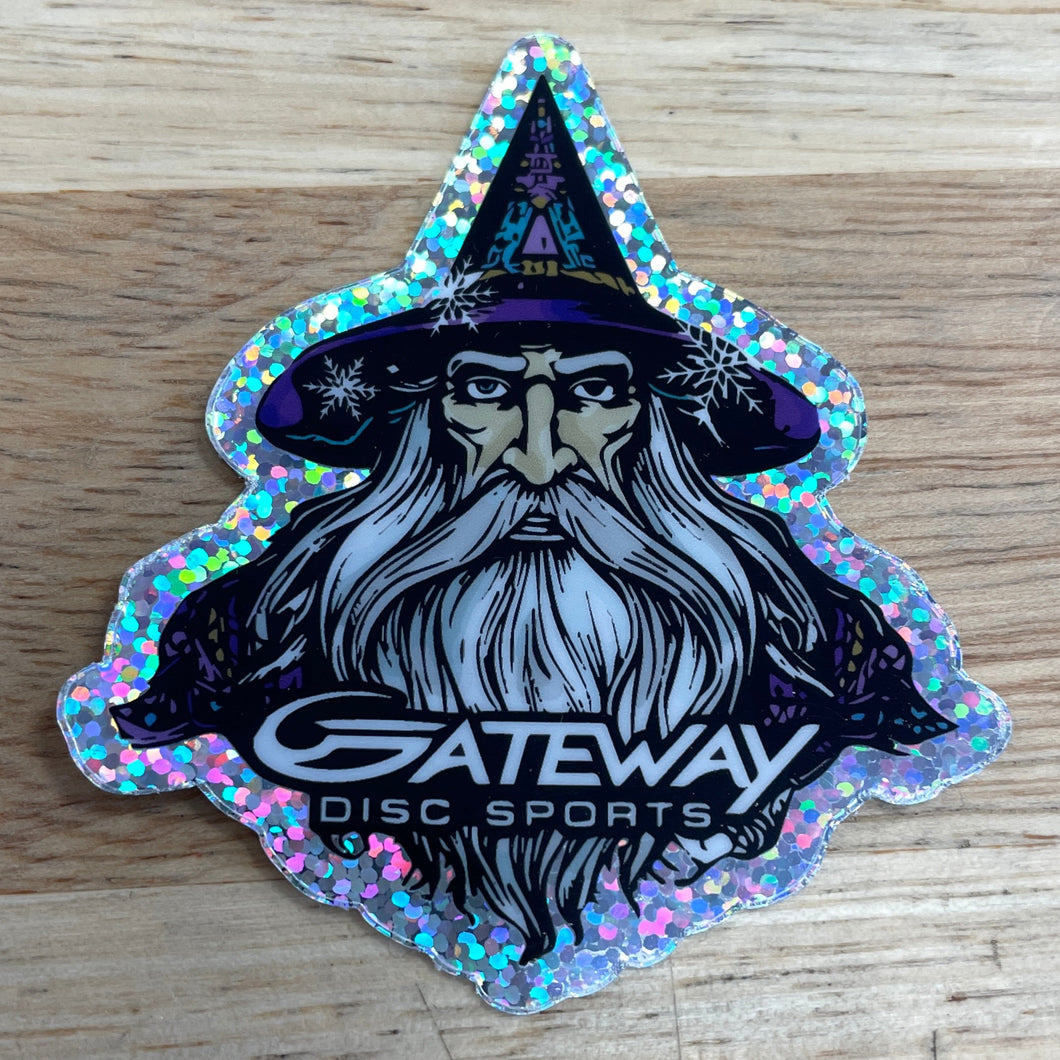 Gateway Glitter Wizard Sticker